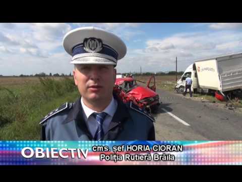 Ştire Etv - ACCIDENT MORTAL LÂNGĂ BRĂILA | 23.09.2016
