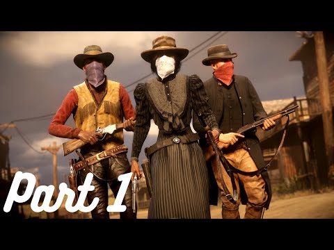 Red Dead Redemption 2 Online Walkthrough Gameplay Part 1 - INTRO
