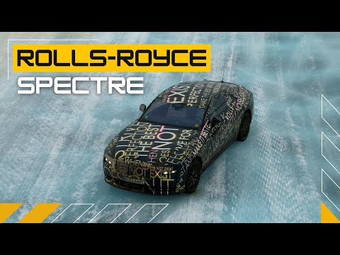 Rolls-Royce's all-electric Spectre tackles winter in this driving footage