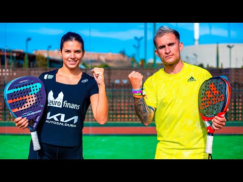 DELFI BREA challenges DELANTERO09 1v1 - Padel Match *Tie Break*