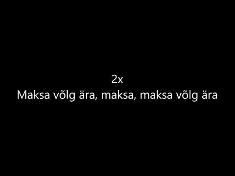 5MIINUST x TIGRAN x 372 - Võlg (Sõnadega)