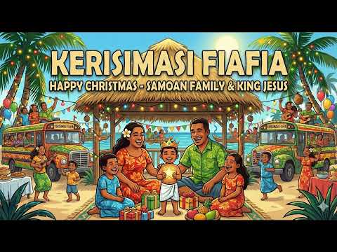 KERISIMASI FIAFIA (AI Remix Cover) | Samoan AI Christmas Remix | Iopu Faivalu