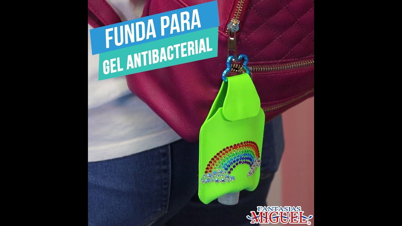 FUNDA PARA GEL ANTIBACTERIAL