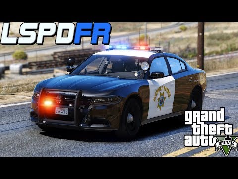 GTA 5 LSPDFR Mod!!! California Highway Patrol!!!