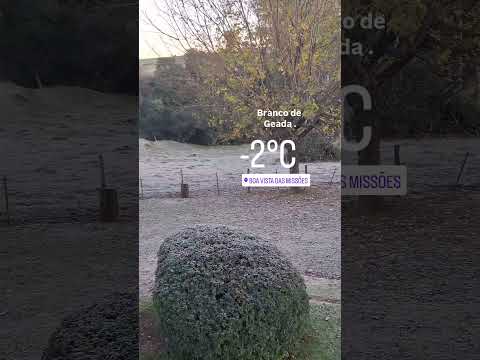 Boa Vista das missões RS..julho 2025..