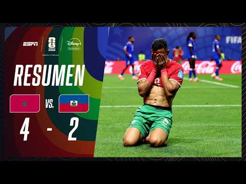 Resumen Marruecos vs Haití