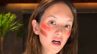 Ellen Adarna binahagi ang kanyang ginagamit sa kanyang pisngi at labi in one swipe!💄 latest update