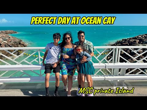 MSC Caribbean Cruise 2024 | Day 6 at Ocean Cay 🌴 | MSC Private Island Bahamas