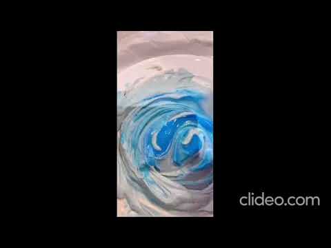 fake cake with crema