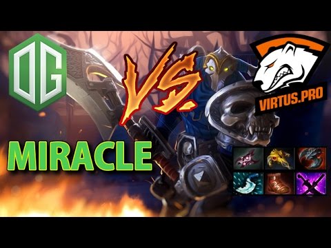 DOTA 2 - Miracle plays Sven - OG vs VP - Shanghai Major [1080p]