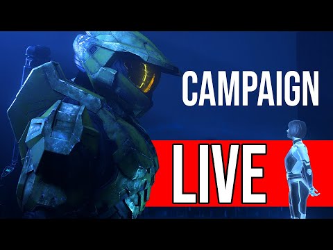 LIVE! Halo Infinite CAMPAIGN "Open World Halo Gameplay"