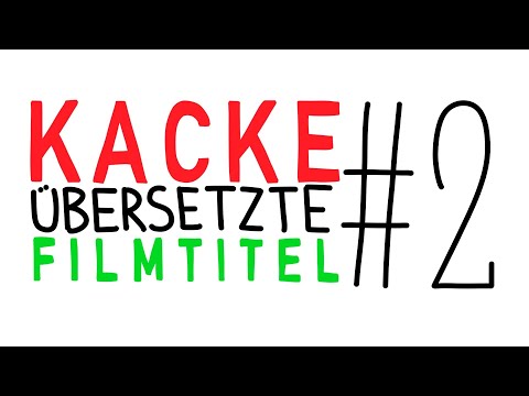 Kacke übersetzte Filmtitel #2