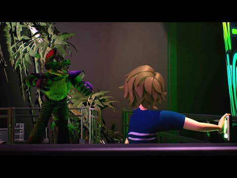 Monty gets destroyed by Gregory in 3rd Person View - Five Nights at Freddy's: Security Breach