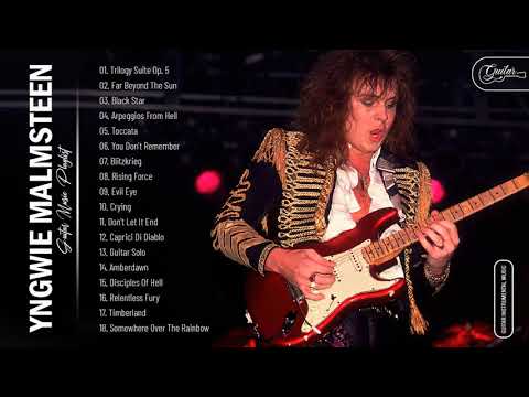 Yngwie Malmsteen Greatest Hits Full Abum - Best Guitar Music Collection Of  Yngwie Malmsteen