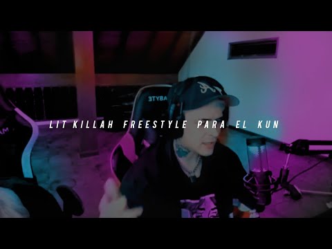 LIT KILLAH | FREESTYLE DOBLE TEMPO | DEDICADA AL KUN AGÜERO | LETRA