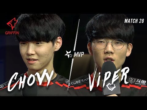 Interview with Chovy + Viper [2019 LCK SPRING] 02.02 Match28 GRF vs SB