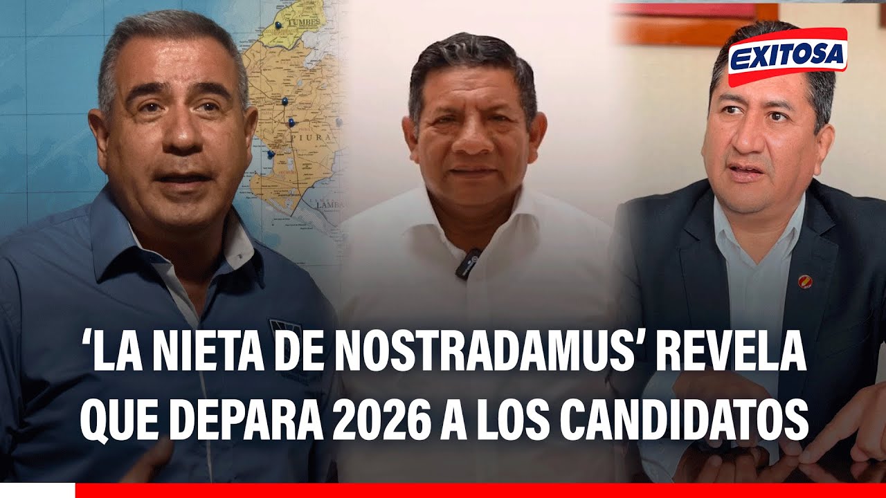 🔴🔵 Elecciones 2026: El futuro de los candidatos en 2026 por 'La nieta de Nostradamus'