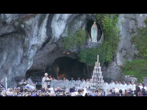 S. Messa alla grotta delle apparizioni a Lourdes (13-10-2022)
