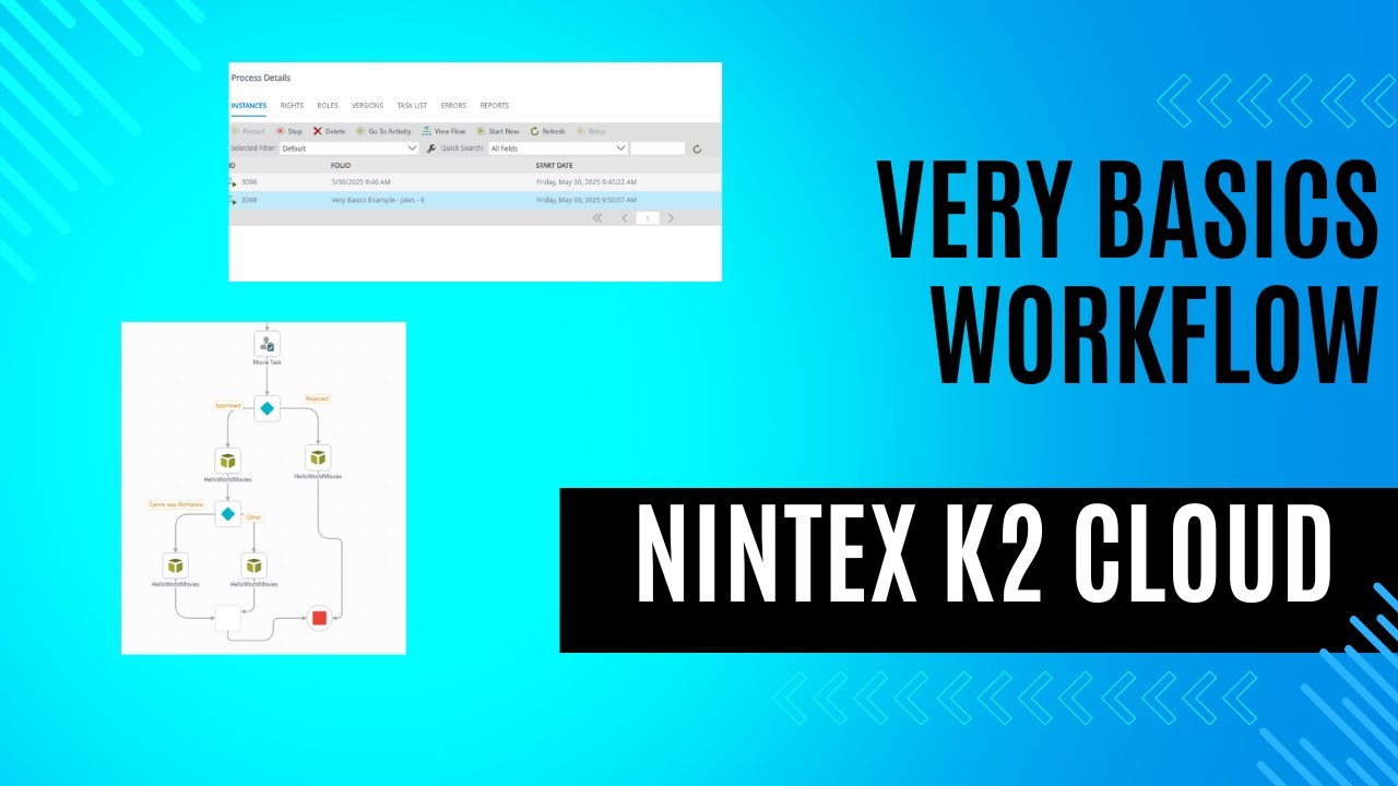 Nintex Automation K2: Workflow Very Basics