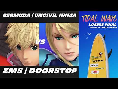 Bermuda | Uncivil Ninja vs ZMS | Doorstop - Smash Ultimate Singles Losers Final Tidal Wave -- Shulk