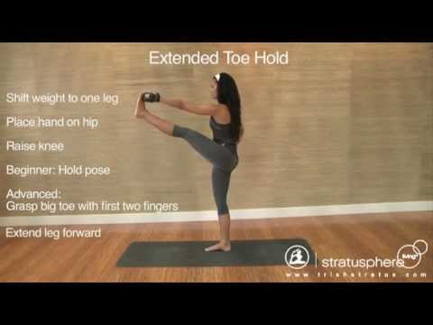 Stratusphere Yoga DVD - Extended Toe Hold