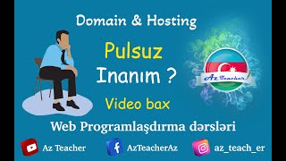 Pulsuz Domain - Hosting necə alınır?