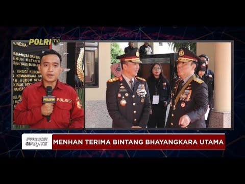 PRESISI UPDATE : MENHAN TERIMA BINTANG BHAYANGKARA UTAMA 20/06/2024 16.00