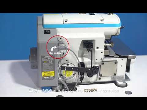 E4S Light and Heavy Adjustable Power Saving Overlock Machine