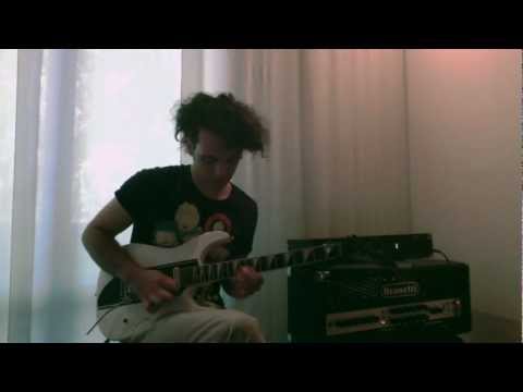 Alessandro Cossu playing the guitar solos from the new Ashent album