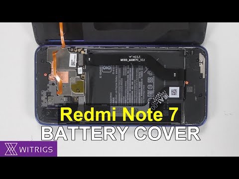 Xiaomi redmi note 7 battery cover replacement