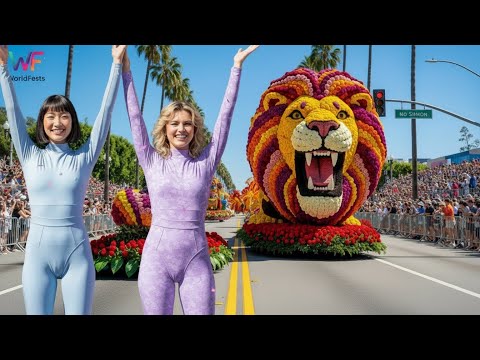Rose Parade 2026: The Most Beautiful Flower Floats in Pasadena | AI Cinematic | Part 5