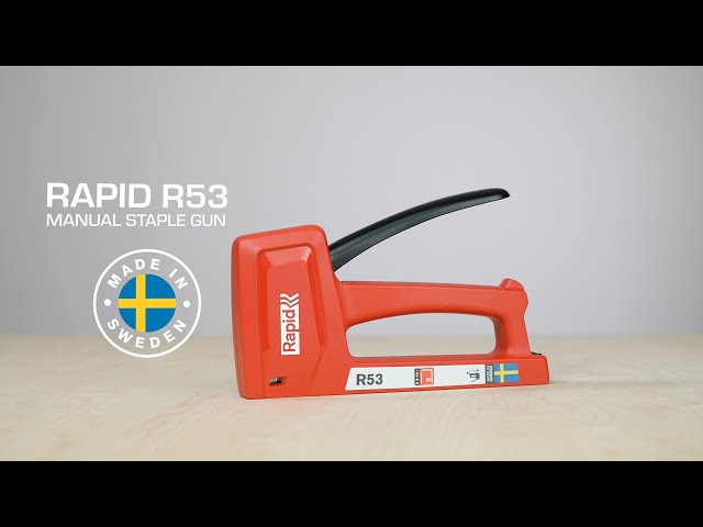Video teaser for Rapid R53 Tacker | Explainer video