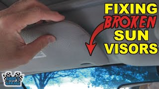 How To Fix A Broken Sun Visor In Your Vehicle (Andy’s Garage: Episode - 189)