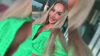 ブロンドの爆乳美女とのぽってり唇が迫ってきて…