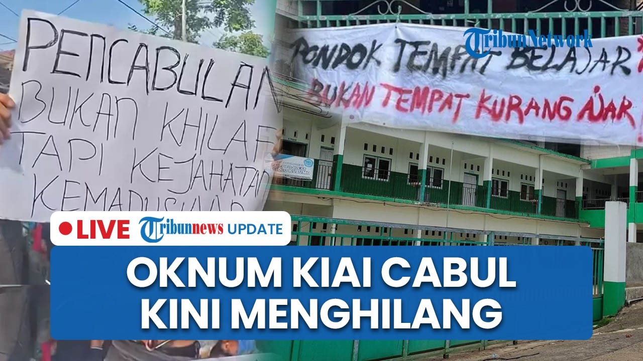 LIVE: Kiai yang Cabuli Santriwati di Pati Menghilang, Keluarga & Pengacara Klaim Tak Tahu