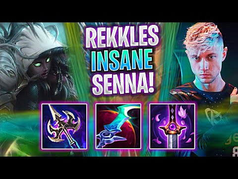 REKKLES IS INSANE WITH SENNA! | KC Rekkles Plays Senna ADC vs Thresh! | Season 2022