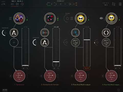 Sunday Evening iPad Jam 1 (Pure Acid, Xynthesizr, Borderlands Granular, FAC Alteza, Dedalus delay)
