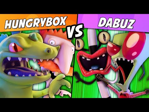 Hungrybox (Nigel / Reptar) vs Dabuz (Zim / Oblina) - Nickelodeon All-Star Brawl