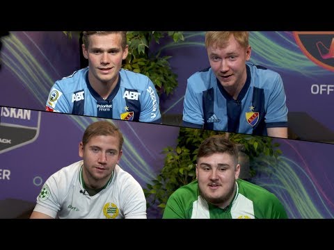 DJURGÅRDENS IF - HAMMARBY IF PÅ FIFA 19 | HAMPUS FINNDELL vs DARIJAN BOJANIĆ