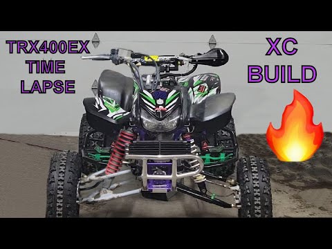 "Watch us Transform This Honda TRX400EX in Just Minutes!" XC Build