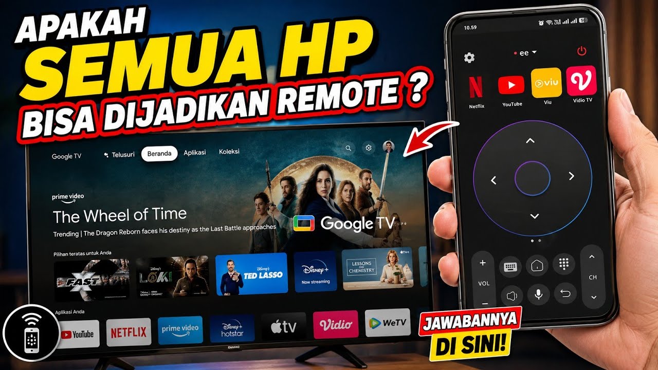 Apakah Semua HP Bisa Dijadikan Remote Google TV? Ini Jawabannya!
