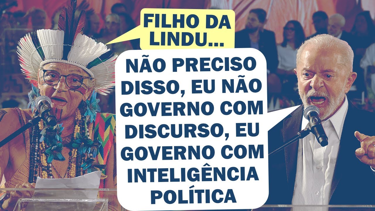 LULA FICOU MEXIDO COM DISCURSO DE LÍDER INDÍGENA QUE QUEBROU O PROTOCOLO | Cortes 247