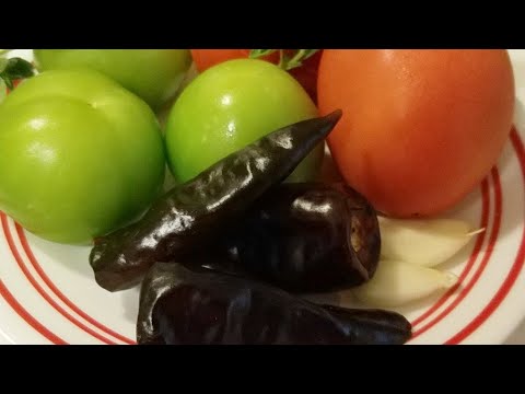 🔴 Salsa De Chile Tabiche | salsa para tacos | salsa con Chile regional | recetas angycrisjavi
