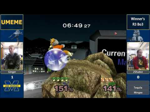 UMeMe 52 - Ginger (Falco) vs 2Shadez (Fox) - WR3