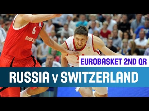 Russia v Switzerland - Highlights - 2nd Qualifying Round - EuroBasket 2015
