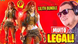 MUITO LEGAL A NOVA SKIN LILITH DE BORDERLANDS NO FORTNITE !