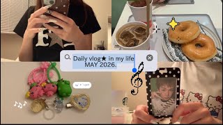daily vlog★:社会人オタクの日常🍒/仕事も遊びも充実の日々🎶✨
