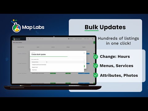 Bulk Updates on Map Labs 🚀