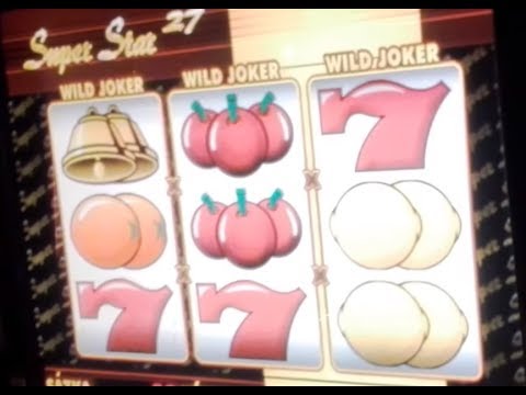 Live play on Super Star 27 slot machine with Mystery feature - NICE WIN!!!