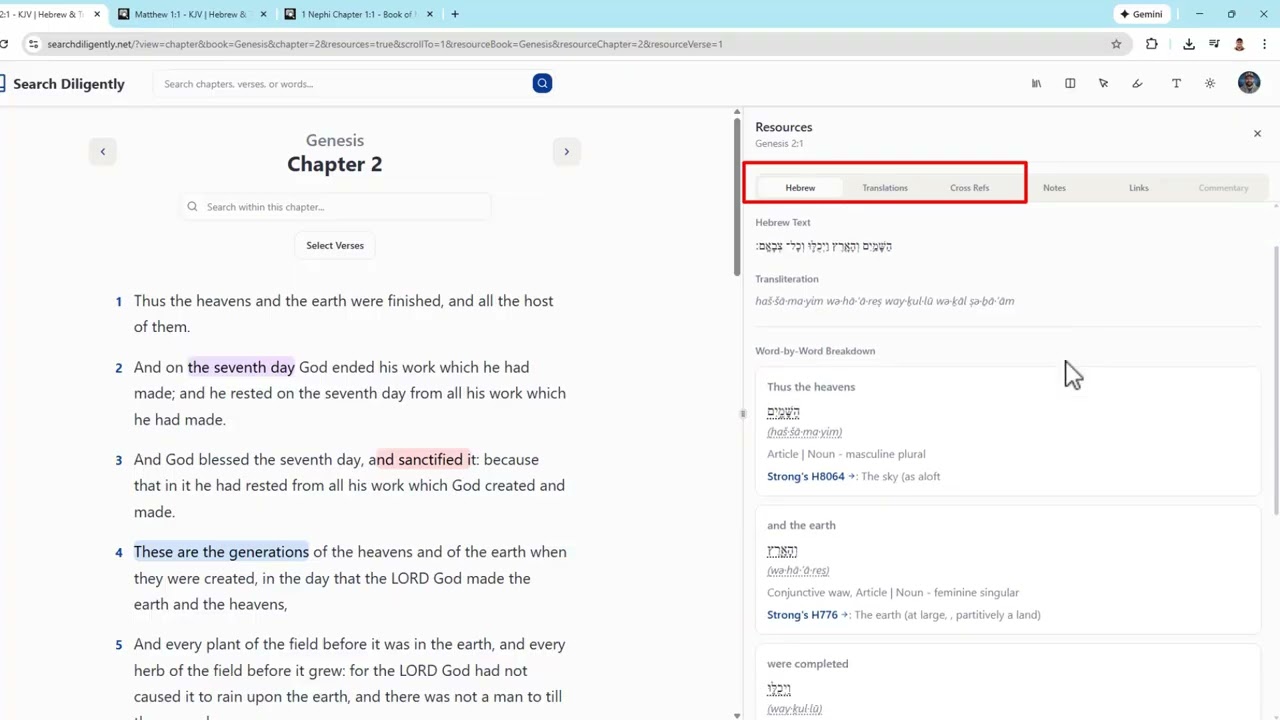 Search Diligently | Free Advanced Scripture Search Tool for Deep Study